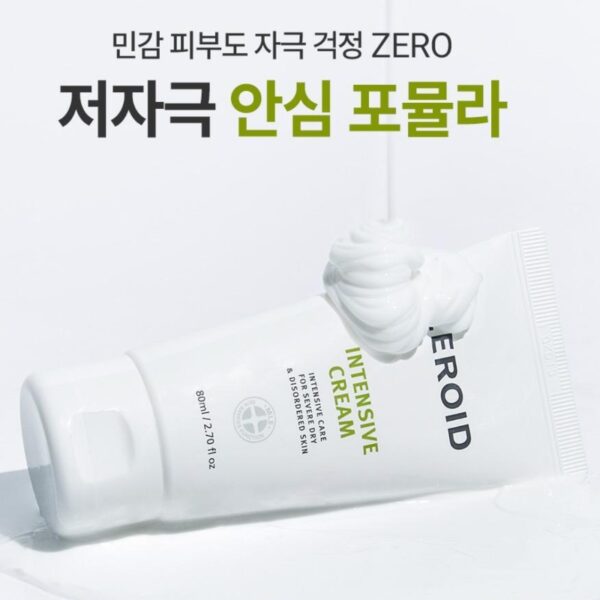 Zeroid Intensive Cream 80ml (+Soothing Cream 25ml + Hydrating Ampoule 7ml) - Image 4