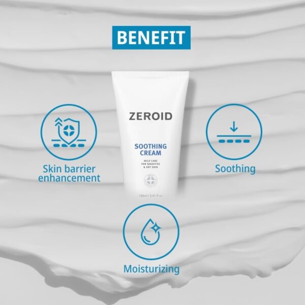 Zeroid Soothing Cream 80ml - Image 2