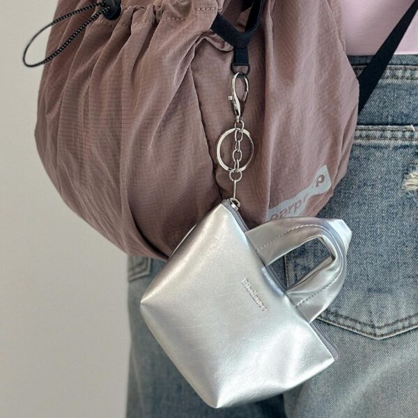 Biodense Silver Keyring Pouch - Image 2