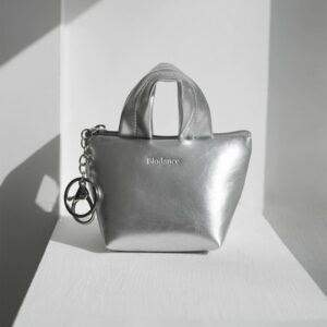 Biodense Silver Keyring Pouch