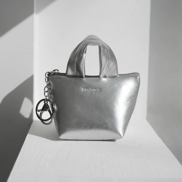 Biodense Silver Keyring Pouch