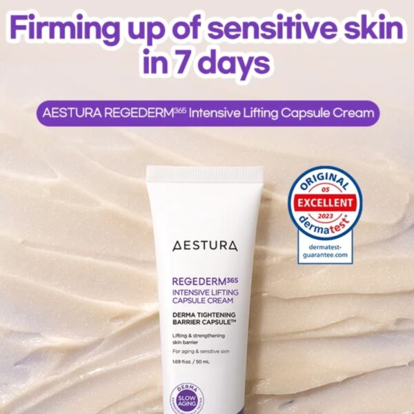 AESTURA Regederm 365 Intensive Lifting Capsule Cream 50ml (+Eye cream) - Image 2