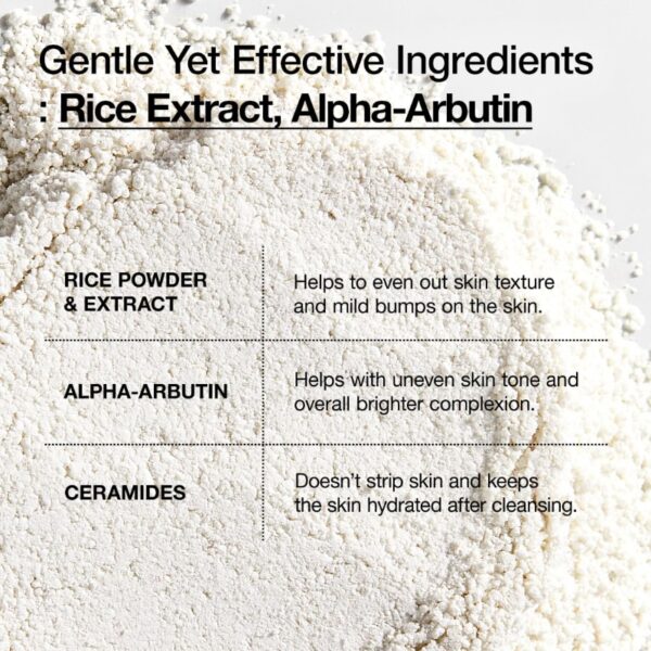 Anua Rice Enzyme Brightening Cleansing Powder - Image 4