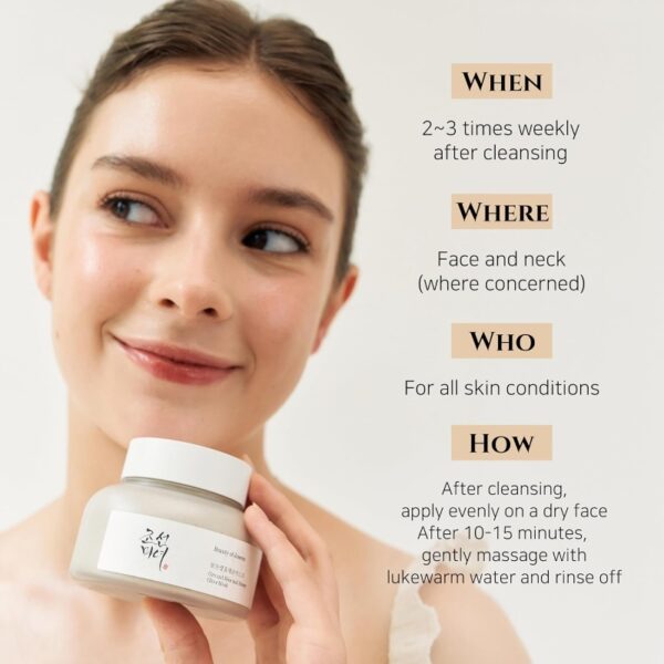 Beauty of Joseon Ground Rice and Honey Glow Mask 150ml - Image 5