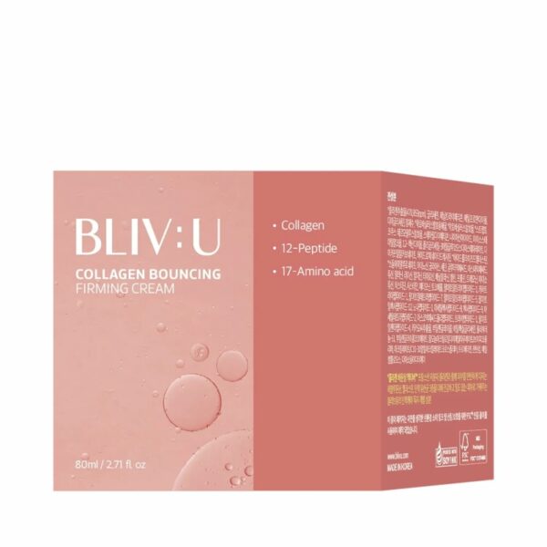BLIVU Collagen Bouncing Firming Cream 80mL - Image 5