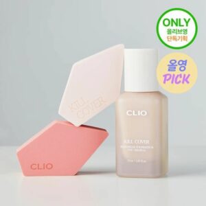 NEW❤️ CLIO Kill Cover Founwear Foundation The Original [#3 Colors] (+2 Spatula Puffs)