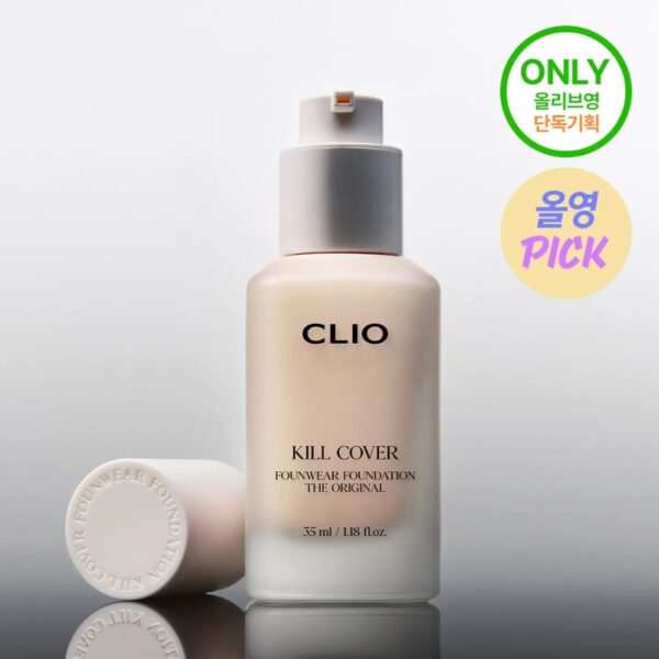 NEW❤️ CLIO Kill Cover Founwear Foundation The Original [#3 Colors] (+2 Spatula Puffs) - Image 5