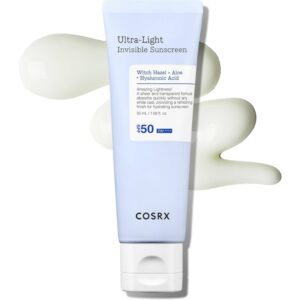 COSRX Ultra-Light Invisible Sunscreen SPF50+ PA++++ Broad Spectrum