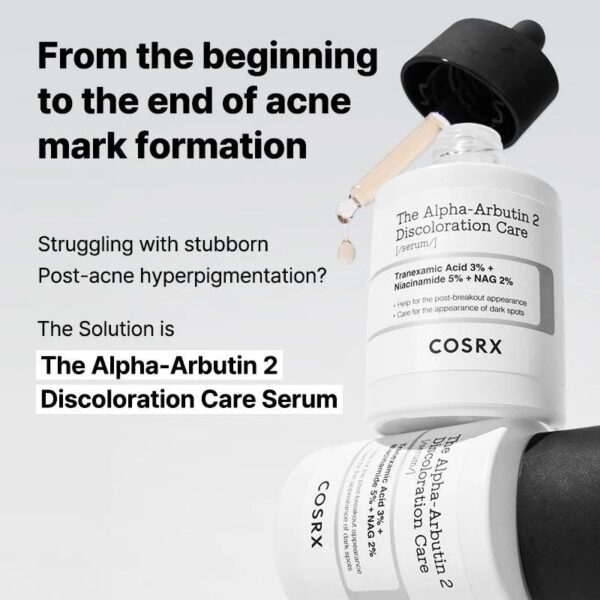 COSRX The Alpha-Arbutin 2 Discoloration Care Serum - Image 5