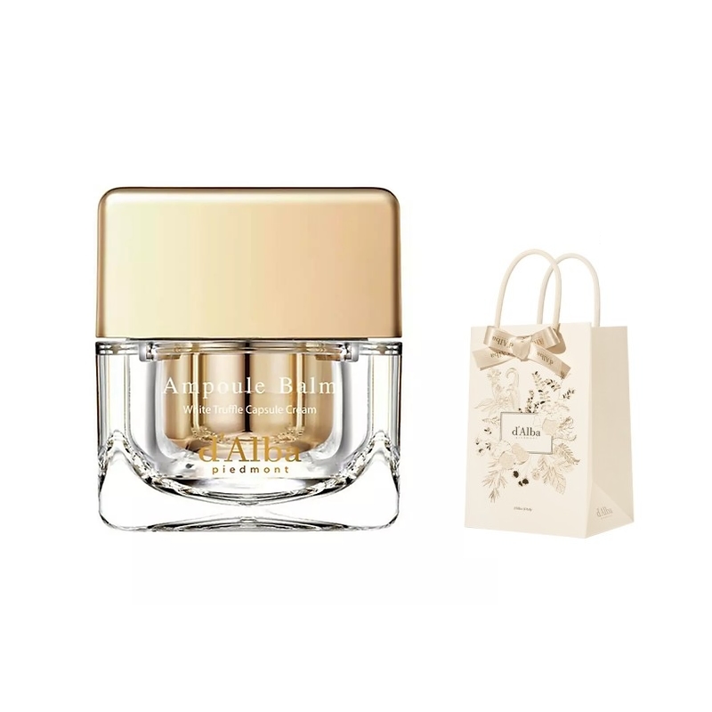 d'Alba White Truffle Ampoule Balm Anti-Wrinkle Cream (+Gift Bag)