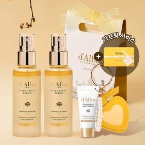 d'Alba NEW💖 White Truffle First Spray Serum 100ML Duo Set (+Mini Hand Cream Keyring+Giftbag)