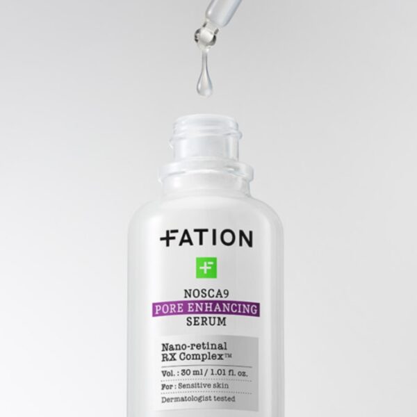 FATION Nosca9 Pore Enhancing Serum 20ml+5ml Set - Image 4