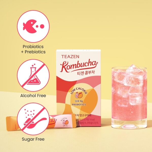 Teazen Kombucha Drink Mix [#Pink Lemon] - Image 4