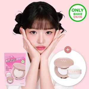 Luna Pro Photo Finisher Pact Set [#02 Blur Powder] (+ mini)