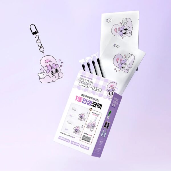 ilso Natural Mild Clear Nose Patch 10ea (+Esther Bunny Keyring) - Image 2