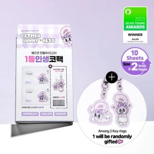 ilso Natural Mild Clear Nose Patch 10ea (+Esther Bunny Keyring)