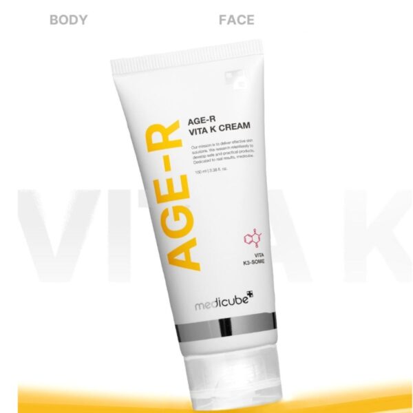 Medicube Age-R Vita K Cream 100g (+Zero Exosome Shot 2000 mini) - Image 2