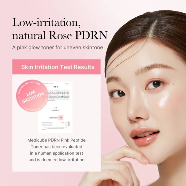 Medicube PDRN Pink Cica Soothing Toner 50ml - Image 5
