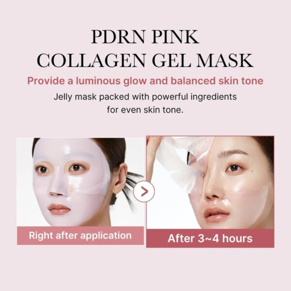 medicube PDRN Pink Collagen Gel Mask [#4 masks] - Image 4