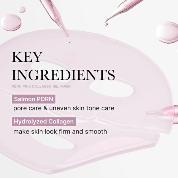 medicube PDRN Pink Collagen Gel Mask [#4 masks] - Image 7