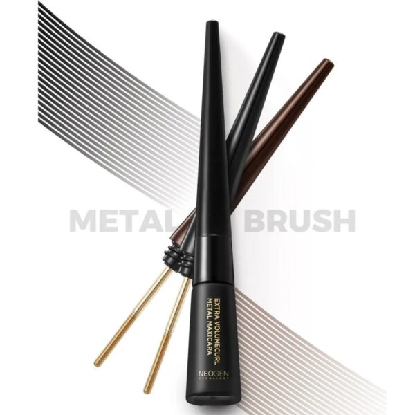 NEOGEN DERMALOGY Extra Volume Curl Metal Mascara #BLACK - Image 2