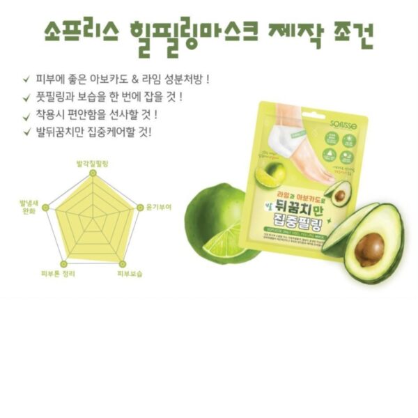 Soflisse Heel Peeling Pads 1 Pair - Image 3