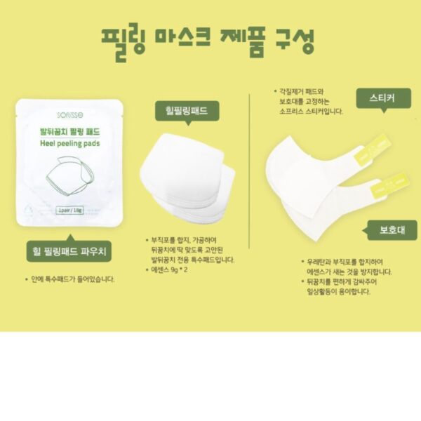 Soflisse Heel Peeling Pads 1 Pair - Image 4