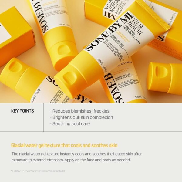 SOME BY MI Yuja Niacin Brightening Gel Cream 100ml - Image 4