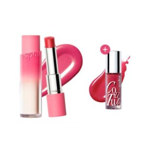 Espoir Nowear Lipstick Balming Glow #06 New Rose (+ Couture Lip Tint Glaze Mini)