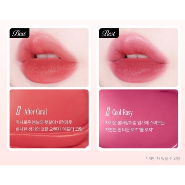 TONYMOLY Get It Tint Waterful Butter [#12 After Coral] (+18 Mini+Lip Pouch) - Image 5