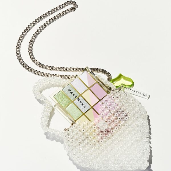 WAKEMAKE Limited edition heart bead bag - Image 2