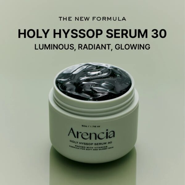 Arencia Holy Hyssop Serum 30 Set (+Spatula Pack Brush) - Image 5