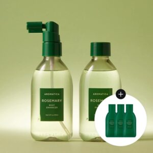 AROMATICA Rosemary Root Enhance Double Set (+Rosemary Shampoo 30ml)