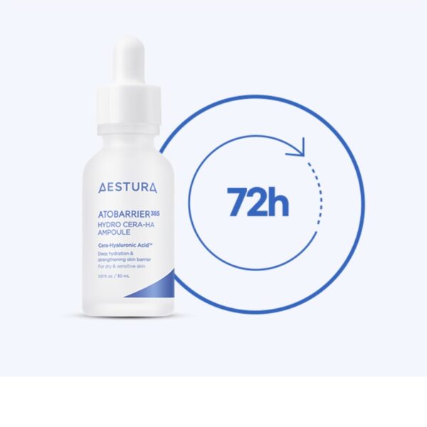 AESTURA Atobarrier Hydro Cera-Ha Ampoule 30ml+28ml Set (+Ampoule kit) - Image 4