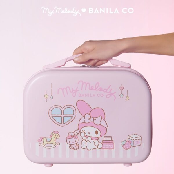 My Melody x Banila co Clean It Zero Cleansing Balm Original 180ml Duo Set (+Travel Kit 16ea+Band+Ready Bag +Sticker) - Image 4