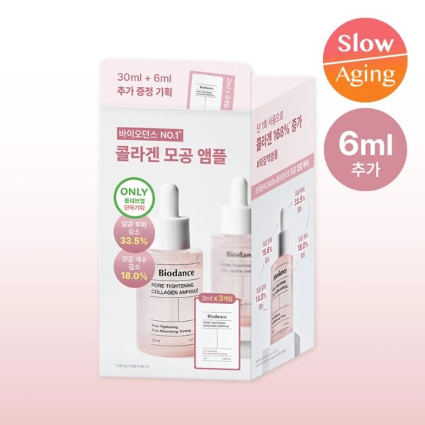 BIODANCE Pore Tightening Collagen Ampoule 30mL(+6ml) - Image 8