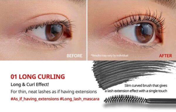 Clio Kill Lash Superproof Mascara 1+1 Special Set [#10 Sharp Curl] - Image 3
