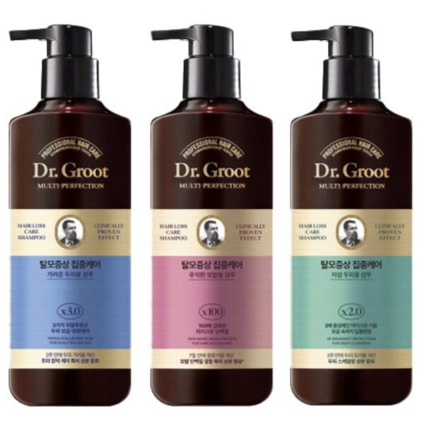 Dr. Groot Multi-Perfection Hair Loss Care Shampoo 400ml [#3 Type] (+100ml)