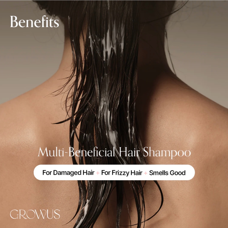 growus Damage Therapy Shampoo EX 500mL Set (+Rerill 500ml) - Image 7