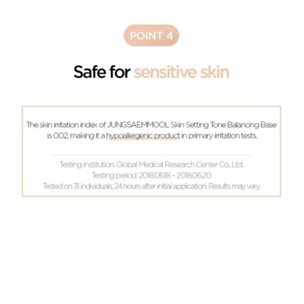 JUNGSAEMMOOL Skin Setting Tone Filter Base SPF30 PA++ 15ml(sample) - Image 7