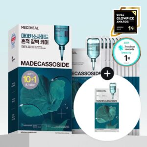 NEW💖 MEDIHEAL Madecassoside Essential Mask Blemish Repair [#11 MASKS]