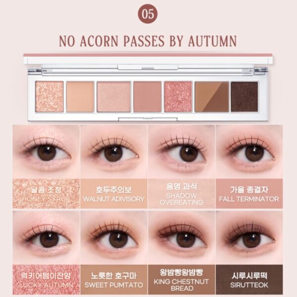 Peripera All Take Mood Palette Set [#2 #5 #6] (+Single Shadow) - Image 6