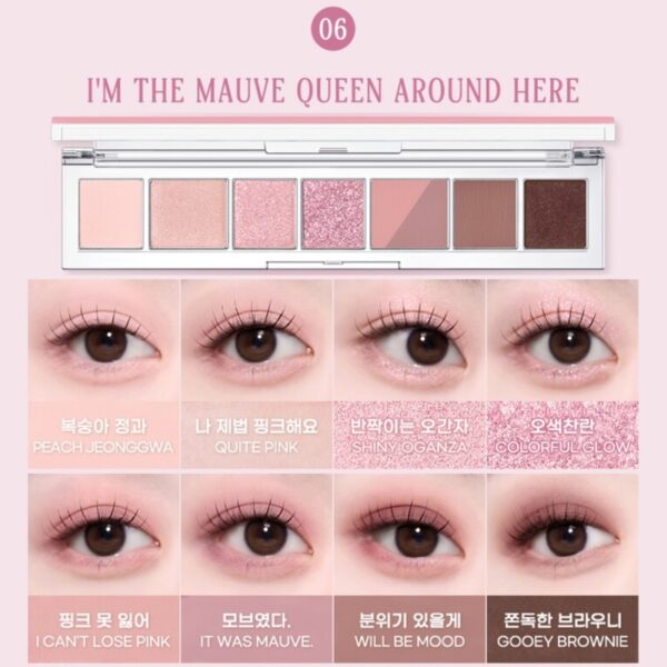 Peripera All Take Mood Palette Set [#2 #5 #6] (+Single Shadow) - Image 9