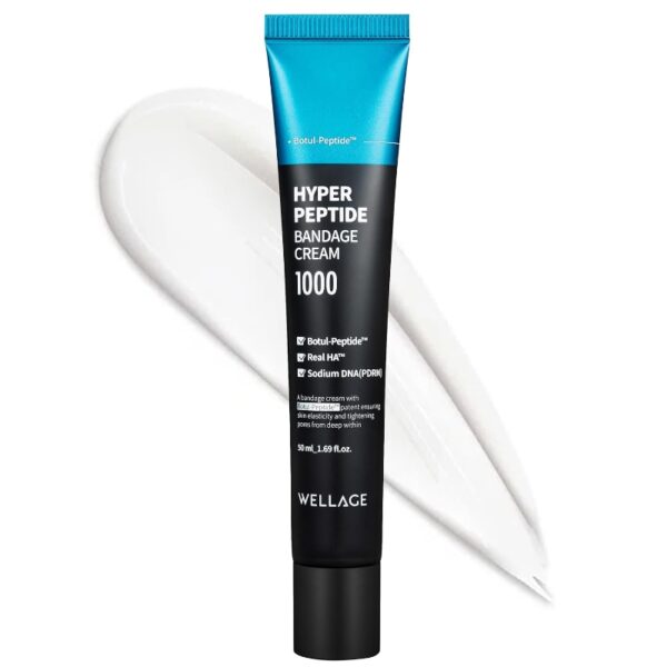 Wellage Hyper Peptide Bandage Cream 50ml (+Ampoule 10ml, Cream 10ml)