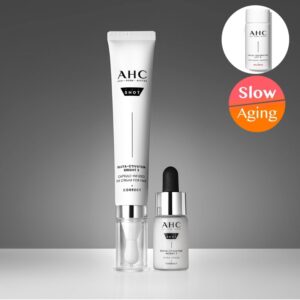 AHC Pro Shot GlutA-ctivation Bright3 Capsule-Infused Eye Cream For Face Set (+Serum 10ml+ Essence 25ml)