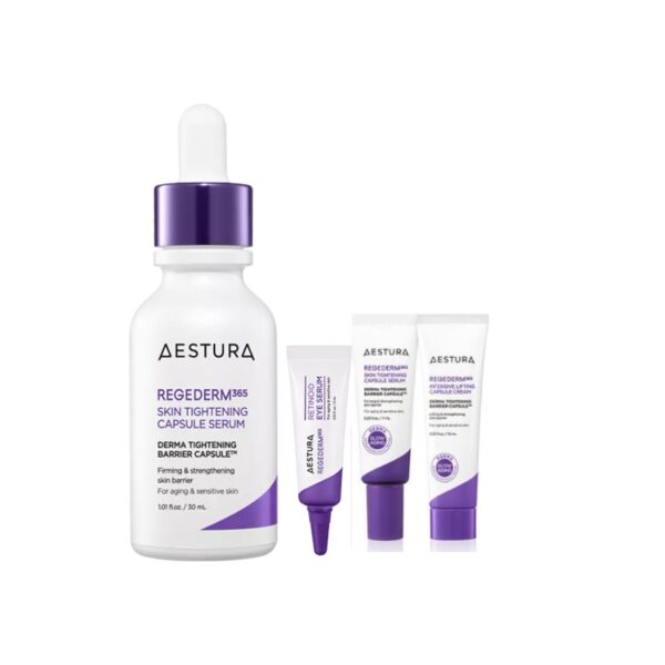 AESTURA Regederm 365 Skin Tightening Capsule Serum 30ml+7ml Set (+Regederm Cream10ml)