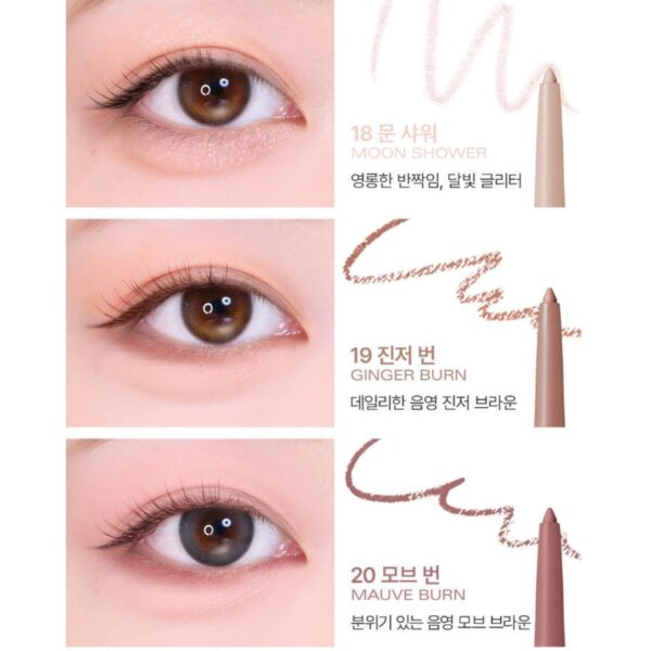 Bbia Last Auto Gel Eyeliner Set #01 Warm Set (18+19) - Image 6