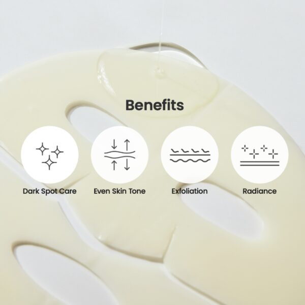 BIODANCE Radiant Vita Niacinamide Real Deep Mask [#4 Masks] (+Toner 2 pads) - Image 3
