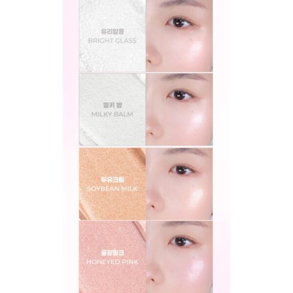colorgram Tintin Dory Highlighter Palette [#2 Colors] - Image 7