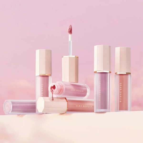 DEAR DAHLIA Petal Drop Liquid Blush [#3 Colors] (+Pang Pang Puff 2p) - Image 2